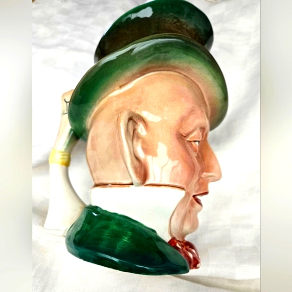 Vintage BESWICK England Mr. Micawber 9" Toby Mug/Tankard #310 - Picture 3 of 12